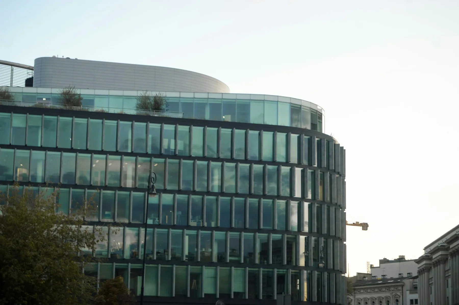 Exterior of a glass-fronted commercial property